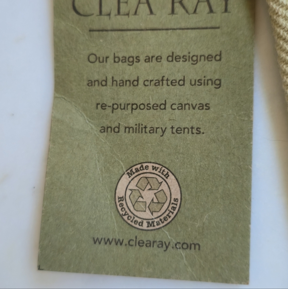 NWT CLEA RAY Large Paris TOTE - Picture 12 of 16